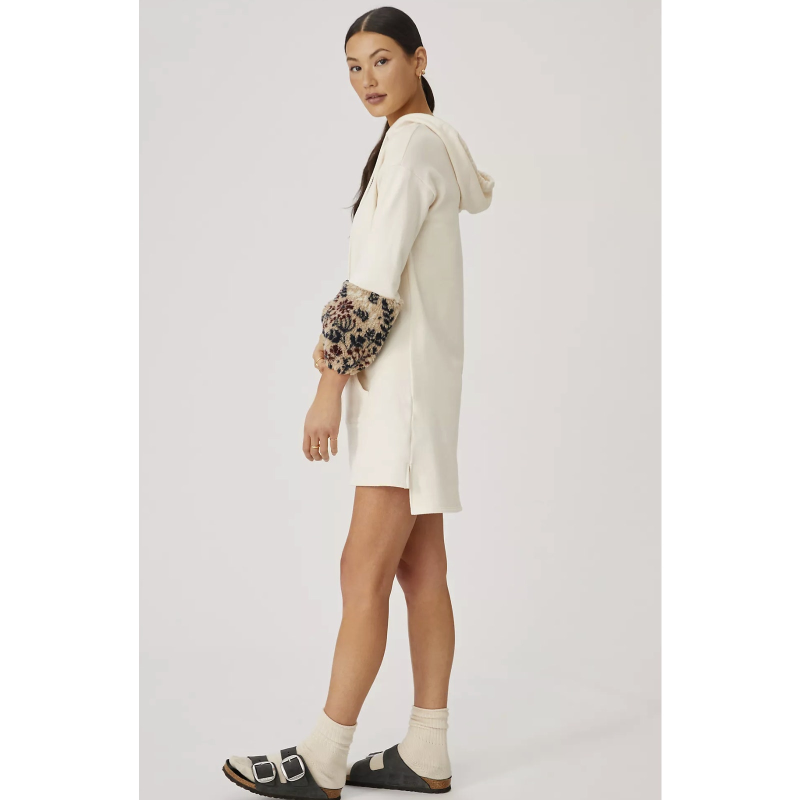 Anthropologie Amadi Hoodie Tunic Mini Dress - New Medium